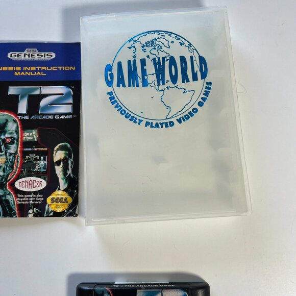 T2: The Arcade Game (Sega Genesis, 1992) - Picture 5 of 7